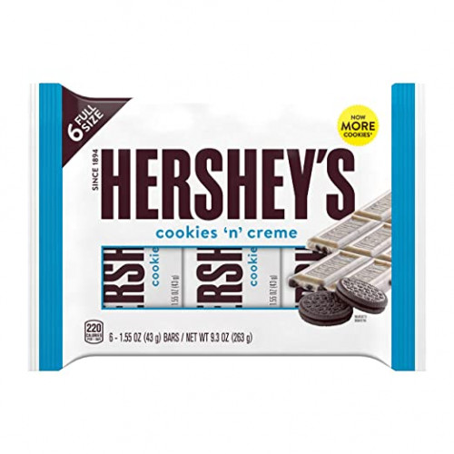 Hershey's COOKIES N CREAM 6PK 263G